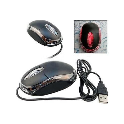 Optical Mouse USB 2.0 wire LED light PC Computer Notebook WINDOWS VISTA 7 8 10 tf 99 S0338 sent from Italy
