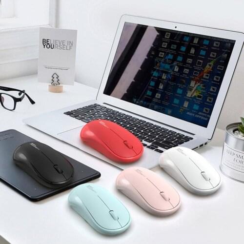 Rechargeable Silent Wireless Optical Mouse Precise Positioning 1000DPI 2.4G Mute Mini Noiseless Mice for PC Laptop Computer