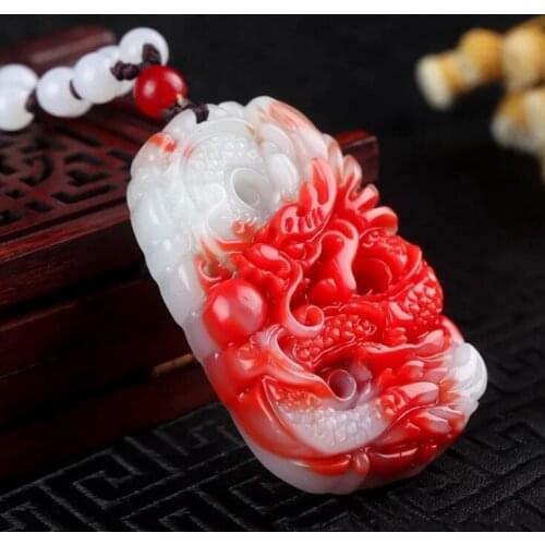 Natural Stone Turquoises aventurine lapis Quartz Crystal bloodstone Dragon Pendants for diy Jewelry making Necklace