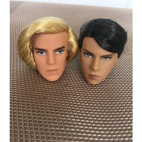 Rare Limited Collection Fashion Loyalty Doll Head Leon Pierre Devries FR Doll Accessories DIY Dressing Boy Prince Toy Doll Heads