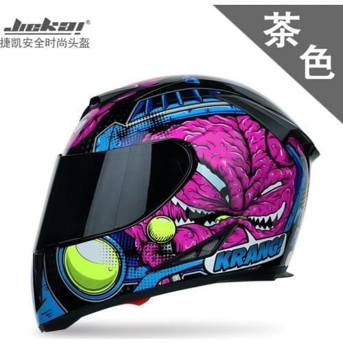 2021 Men Motorcycle Black Lens Helmet Women Full Face Warm Winter Motor Bike Moto Scooter Motorbike Helmets