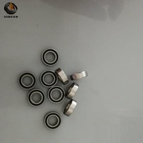 2Pcs SR188 2RS CB ABEC7 Stainless steel hybrid ceramic ball bearing 188 ceramic bearing for fishing reel