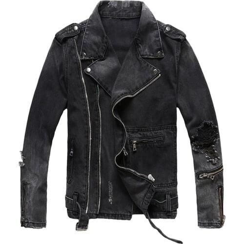 Xilaimenz Mens Denim Jackets
