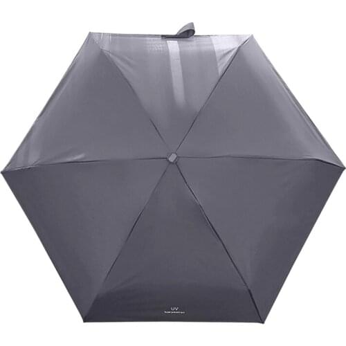 Travel Umbrella Mini Portable Lightweight Compact Parasol Windproof Compact Folding Umbrella for Sun