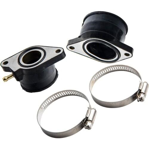 1 Pair Left & Right Intake Manifold Carburetor Boots Joint for Yamaha Raptor 660 660R 2001 2002 2003 2004 2005