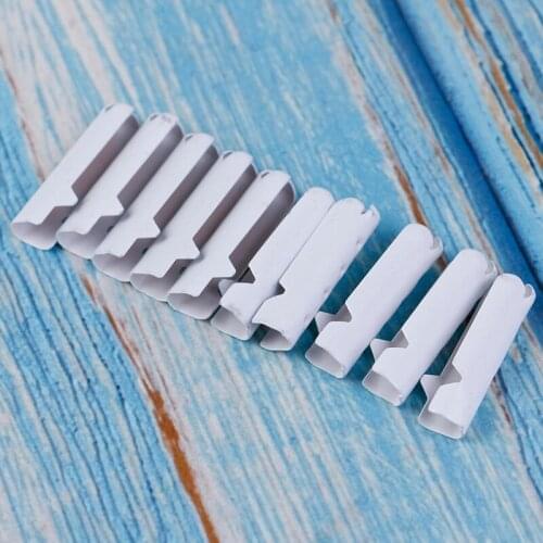 10PCS/lot Shoestrings Bullet Aglets Women Men Round Accessories For DIY Shoelaces White Shoe Lace Tips Replacement Head
