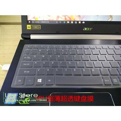 15.6 inch Ultra Thin TPU Keyboard Cover Protector for Acer Aspire V3-574T V3-575 V3-575G E5-573 E5-573G E5-573T E5-573TG E5-772