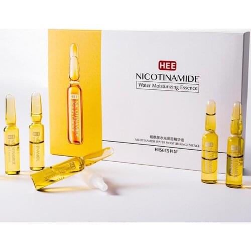 2ml*7pcs Niacinamide Whitening Face serum Ampoule Moisturizing Anti-Aging Wrinkle Lifting firming skin essence care