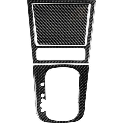 3pcs Gear Panel Frame Carbon Fiber Gear Trim Gear Cover Sticker Left Hand Drive Fit for Golf 6