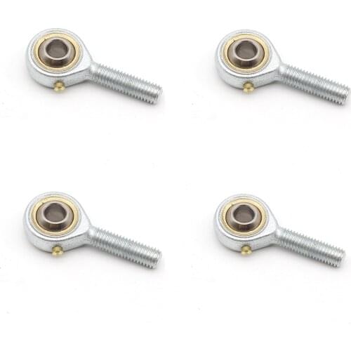 4PCS POS 14 Hole 14mm SA14 Rod End Joint Bearings Male Right Hand Threaded metric Cnc parts