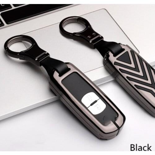 Zinc alloy Car Remote Key Case Cover For Mazda 6 Mazda 3 Axela Atenza CX-5 CX5 2017 2016 2015