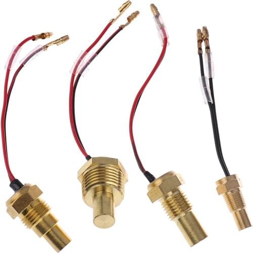 Hot sale Sensor 50K Head Plug 10/14/16/21MM 12V/24V Car Truck Digital Water Temperature