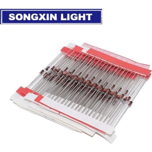 1/2w 0.5W Zener Diode 3.3-30V 14values*10pcs=140pcs Assorted Assortment Set New electronic diy kit