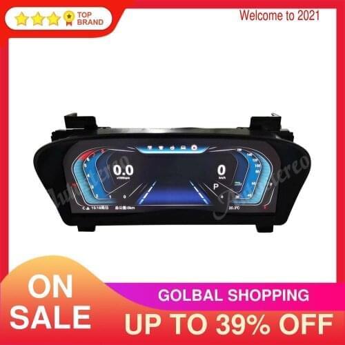 For Toyota Alphard Vellfire 2 In 1 Android 9 Tesla Screen Digital Meter Screen Car GPS Navigation Head Unit Multimedia Autoradio