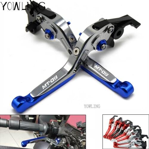 For YAMAHA MT-09 SR MT09 MT 09 Tracer FZ-09 FJ-09 2014 2015 2016 2017 2018 2019 2020 2021 Motorcycle Folding Brake Clutch Levers