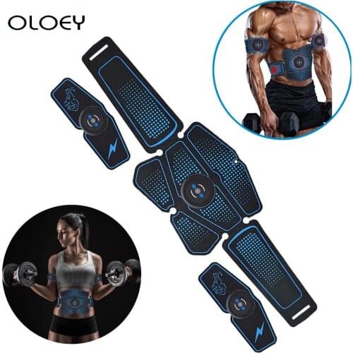 EMS Muscle Stimulator ABS Abdominal Belt Electrostimulator Muscular Exercise Home Gym Hip Trainer Equipment Electrostimulation