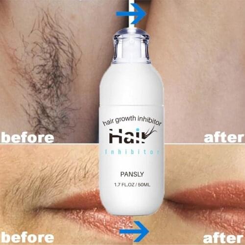 Hair Growth Inhibitor Hair Removal Repair Nourish Effective Herbal Permanent Liquid Body Leg Armpit Hair Removal Repair Liquid