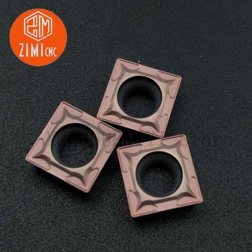 SCMT09T304 LF6118 Carbide External cutting tool Boring Insert Indexable CNC Lathe Cutting Tool
