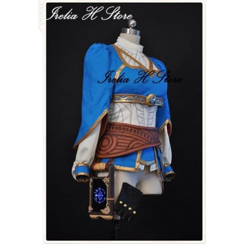 Princess Zelda Cosplay Costume High quality Private Customized Halloween Party Dress Full set