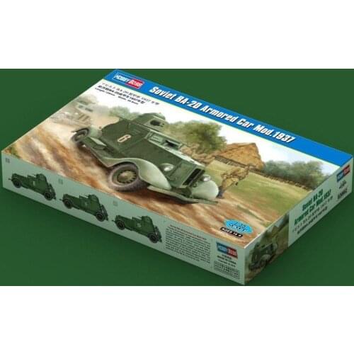 Hobbyboss 1/35 83882 Scale Soviet BA-20 Armored Car Mod.1937