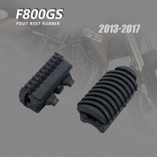 F 800 GS For BMW F800GS 2013 2014 2015 2016 2017 Motorcycle Accesories Passenger Footrest Plate Rubber