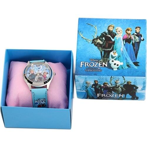 Frozen 2 silicone watch child quartz wrist Disney movies figure random color random 1pcs Fashion cartoon girls watch gift toy