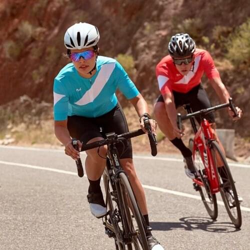 2020 new team cycling suit Short sleeve cycling jersey and bib shorts Unisex mtb cycles Men Women road bike riding set