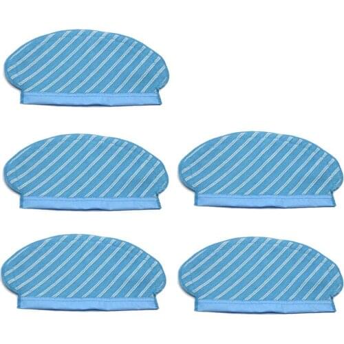 5Pcs Robot Vacuum Cleaner Mop Cloth for Ecovacs Deebot OZMO 950 920 Robot Vacuum Cleaner Parts
