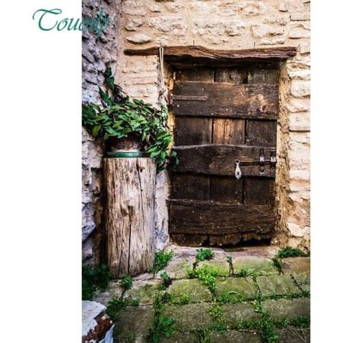 5D DIY Diamond Painting Door To The Retro Village Decoration 3d Diamond Embroidery Resin Drill Needlework Rhinestone Gift