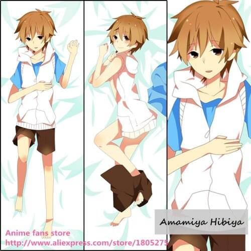 Anime MekakuCity Actors Amamiya Hibiya Cute Japanese Pillowcase Pillow Case Cover decorative Hugging Body Bedding