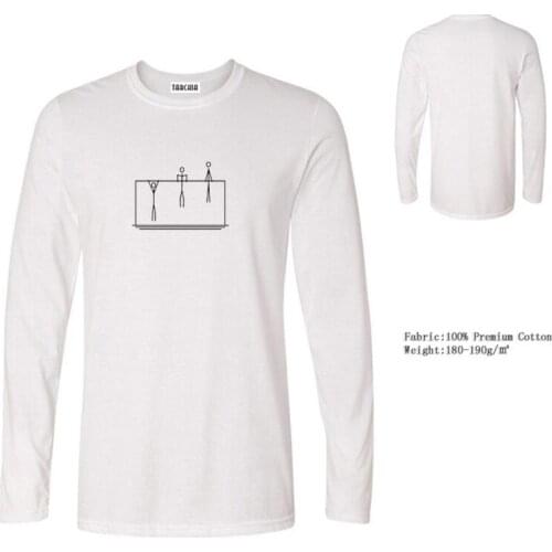 Free Shipping TARCHIA Brand Hand Pullover Fashion New Tops T-Shirt Cotton Plus Women Tops T Shirt Men Clothing Tees Long Sleeve