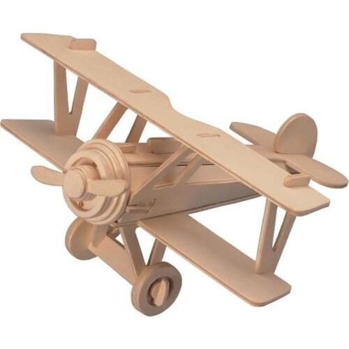 Lederax 3D Wood Model Two Winged Aircraft NIEUPORT17