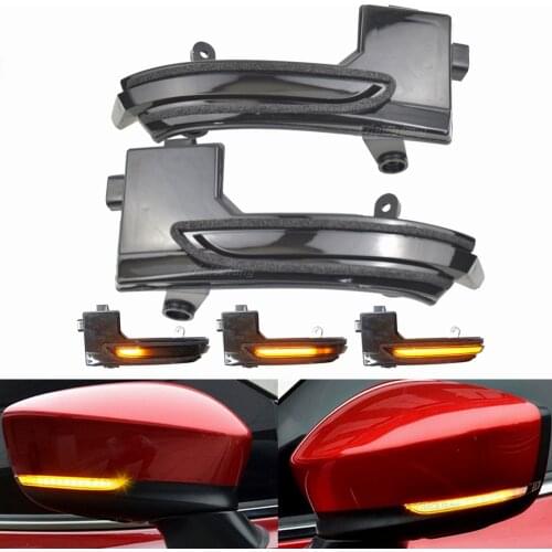Dynamic Turn Signal Rearview Mirror Indicator Blinker Repeater Light For Mazda3 Mazda 3 Axela Mazda6 Mazda 6 Atenza 2017 2018