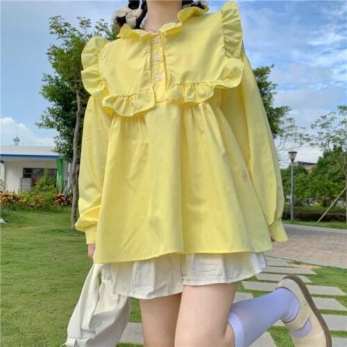 Желтые блузки Giyu China At AliExpress