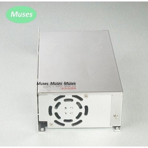 Customized S-500-36 500W 36V 13.8A 220V/110VAC Single Output AC DC Aluminum Power Supply Adapter for Led Strips CCTV Camera UPS