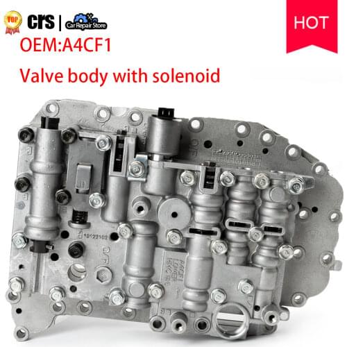 A4CF1 Valve body with solenoid fit for Hyundai Kia 4 speed L4 1.4L 1.6L 2.0L Remanufactured in Good Quality