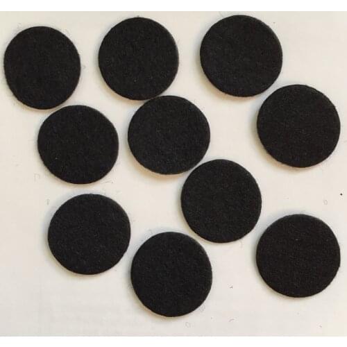 Round applique 500pcs 2cm round gasket circular flannelette gasket cute craft accessory A154*5