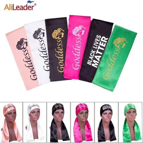 Alileader 2020 Hot Selling Goddess Stain Edge Laying Scarf Wrap For Hair Wigs Longth Non Slip Hiar Wrap Wigs Grip Band For Wigs