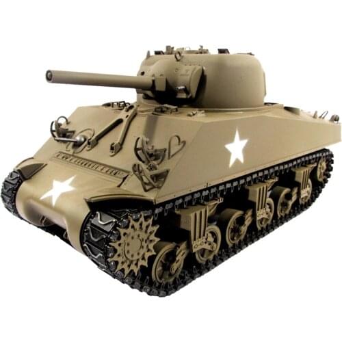 Metal Mato 1/16 M4A3 Sherman RC Tank Infrared Recoil Army Green 1230 KIT TH00674-SMT4