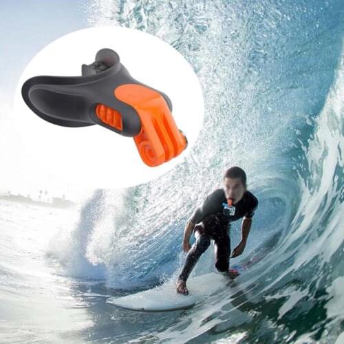 Mount Conspicuous Portable Camera Accessories Surfing Mouthpiece Bite For GoPro Hero 9/8/7/6/5/4/3+/3/2/1 360° Video Camera