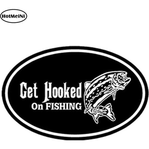 HotMeiNi 11cm x 7cm Car Styling Waterproof MASTER BAITER Fishing Boat Stickers Walleye Trout Catfish Musky Decal Car Sticker