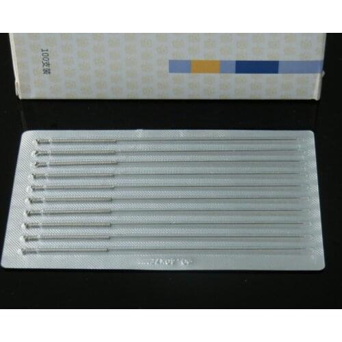 100Pcs/Lot Detox Disposable sterile Acupuncture Needle Traditional Chinese herbalist Acupuncture Tools different Size