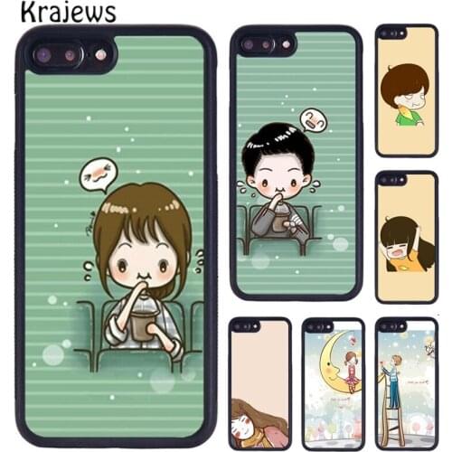 Krajews Girls Boys Loves Best Friends BFF Matching Phone Case For iPhone X XR XS 11 12 Pro MAX 5 6 7 8 Plus Samsung S8 S9 S10