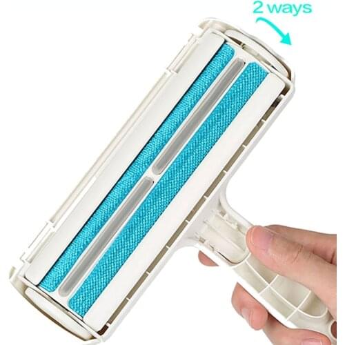 Pet Hair Roller Removing Tool One Hand Style Pet Hair Remover for Clear Dog Cat Accessories Grooming Brush From Carpets Clothing