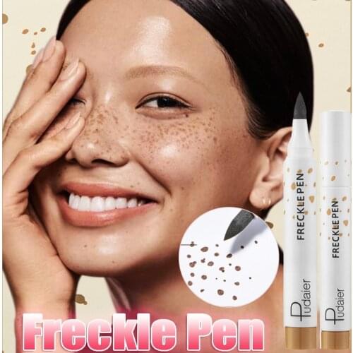 Makeup Natural Lifelike Freckle Pen Long Lasting Waterproof Brown Dot Spot Pen Create Sunkissed Point Cosmetics Face Freckles