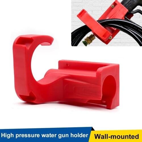High Pressure Water Gun Holder Hanging Rack Wall Mounted Car Washer Bracket Hose Hook Storage Holder for Car Tools Accessories