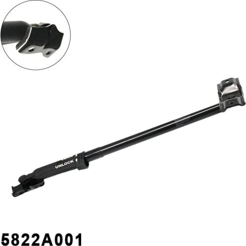 Car Back Door Tail Gate Safety Expansion Stopper Bracket Stay Poles for Mitsubishi Pajero Montero 4 III 2008-2017 5822A001