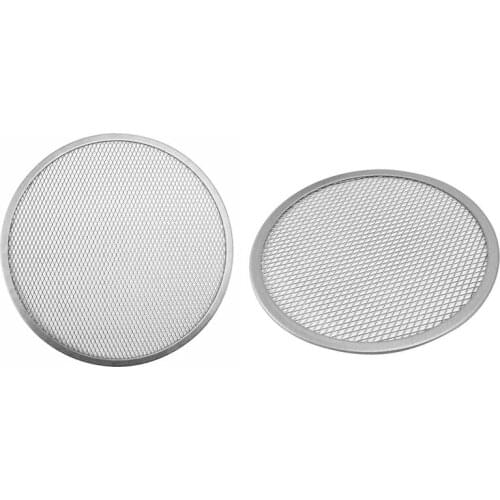 1 Pcs Non-Stick Pizza Tray Screen,Oven Baking Net Pizza Holder Bakeware Pizza Flat Mesh Pizza Screen
