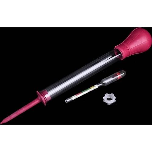 1PCS Measure Range 1.10-1.30 Battery Tester for electric hydraulic hydrometer densitometer battery inhaled Tester