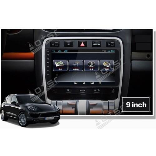 AOTSR Android 9 For Porsche Cayenne 2002-2009 GPS Car radio tape recorder multimedia Player car navigator car GPS navi stereo